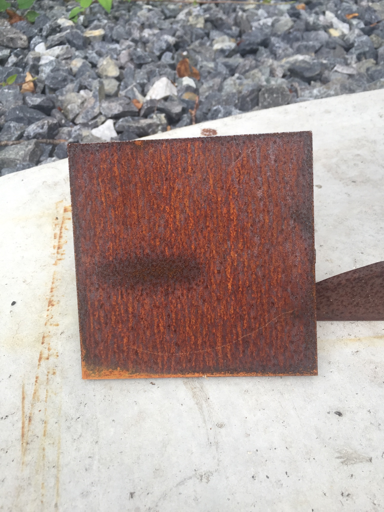 耐候性鋼板 CORTEN（コールテン鋼）、VINCOR（ヴィンテージコールテン鋼）の暴露テスト報告です！ ニュース・ブログ 創業