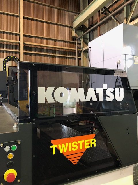 プラズマ切断機　新設！！　コマツ産機　TFPL6012　TWISTER（ツイスターブレード）