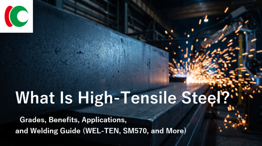 What Is High-Tensile Steel? Grades, Benefits, Applications, and Welding Guide (WEL-TEN, SM570, and More)